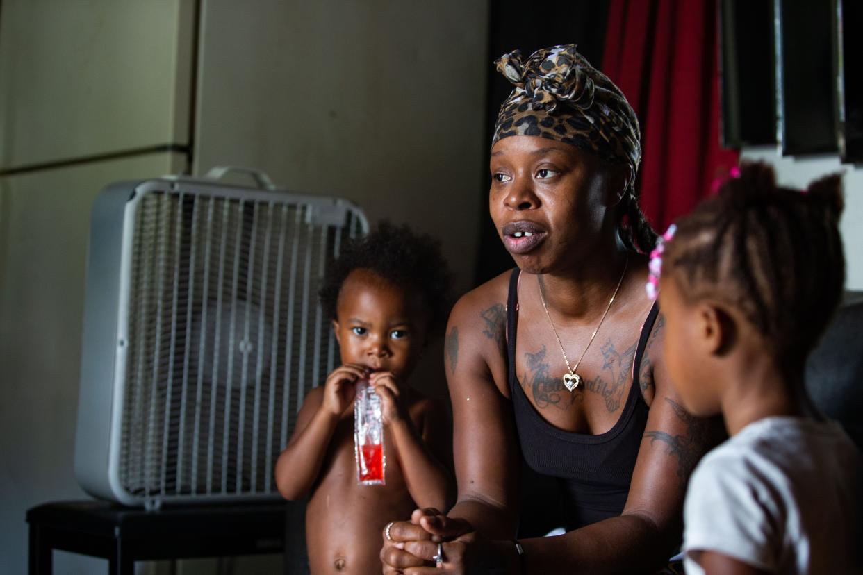 Shakela 'Tootie' Jones, 37, struggled with her last two pregnancies and suffered from preeclampsia.