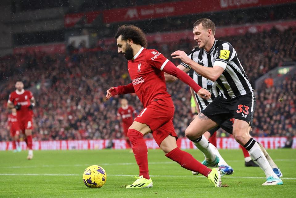 Mohamed Salah has arguably been the Premier League’s best player this season (EPA)