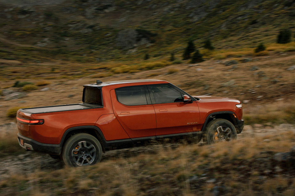 The Rivian R1T pickup