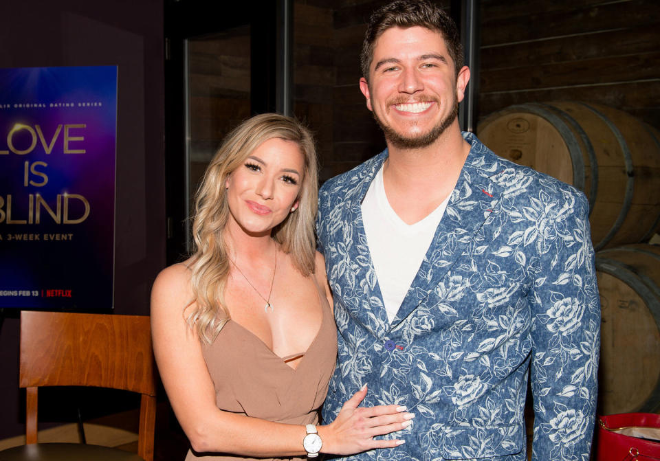 Amber Pike and Matt Barnett. (Marcus Ingram / Getty Images for Netflix)