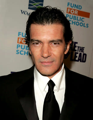 Antonio Banderas at the NY premiere of New Line Cinema's Take the Lead