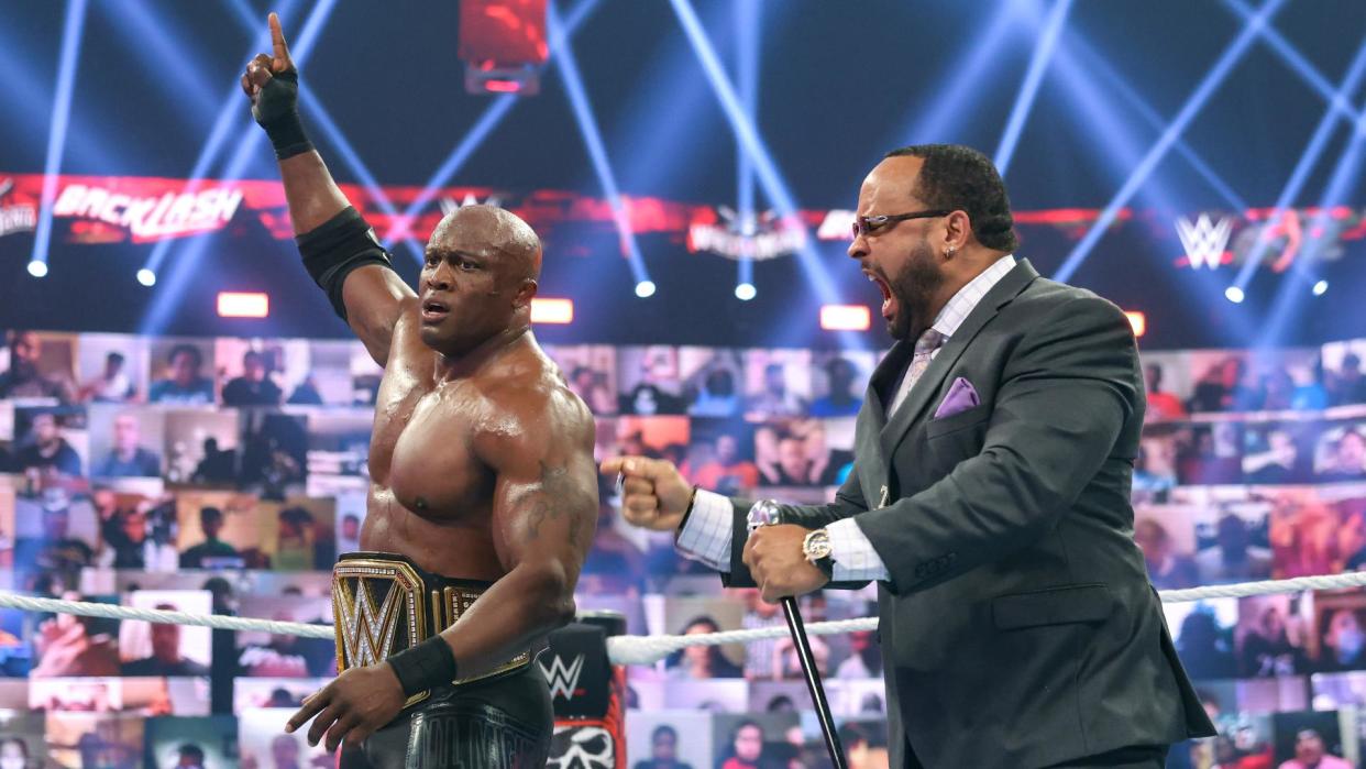 Bobby Lashley and MVP. (Photo credit: WWE)