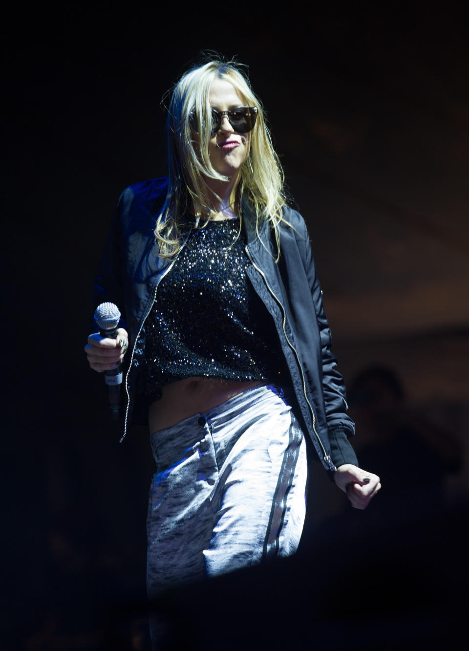 Nicole Appleton of All Saints live on stage on day 2 of V Festival on 17th August 2014 at Weston Park, Staffordshire