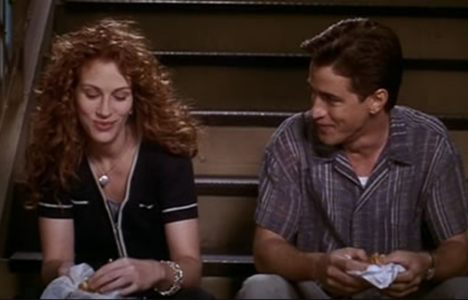 Julia Roberts and Dermot Mulroney in 'My Best Friend's Wedding' (Sony Pictures)