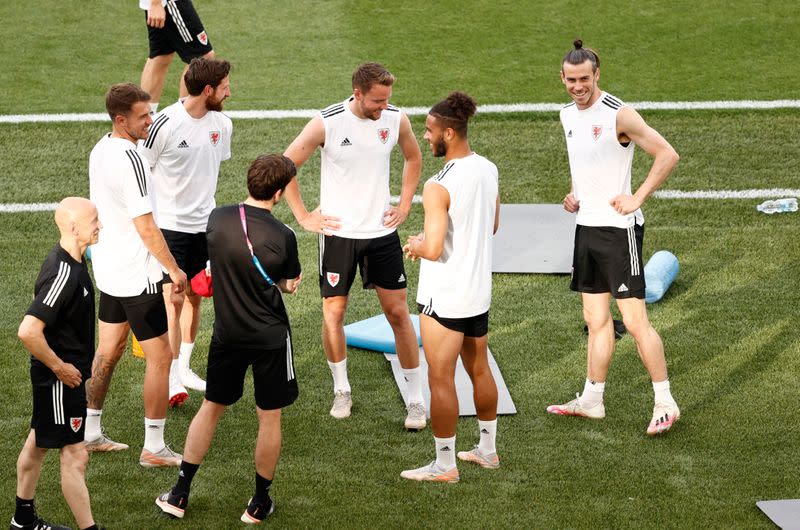 Euro 2020 - Wales Training