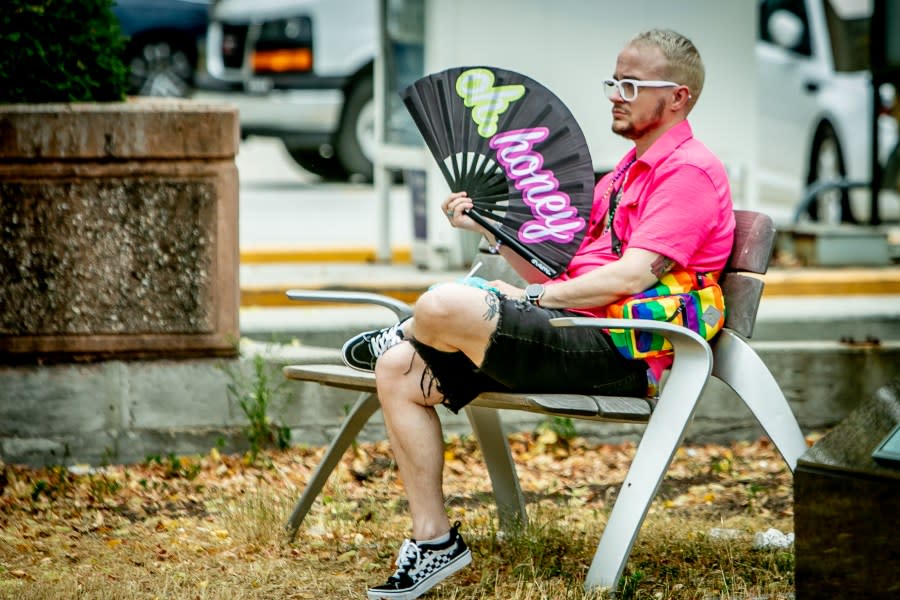 Grand Rapids Pride Festival on Saturday, June 22, 2024. (Michael Buck/WOOD TV8)