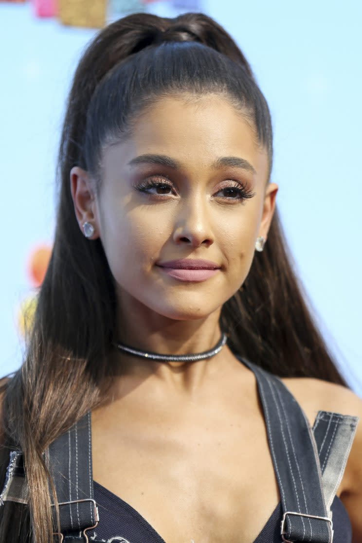 Ariana Grande. (Photo by Rich Fury/Invision/AP)