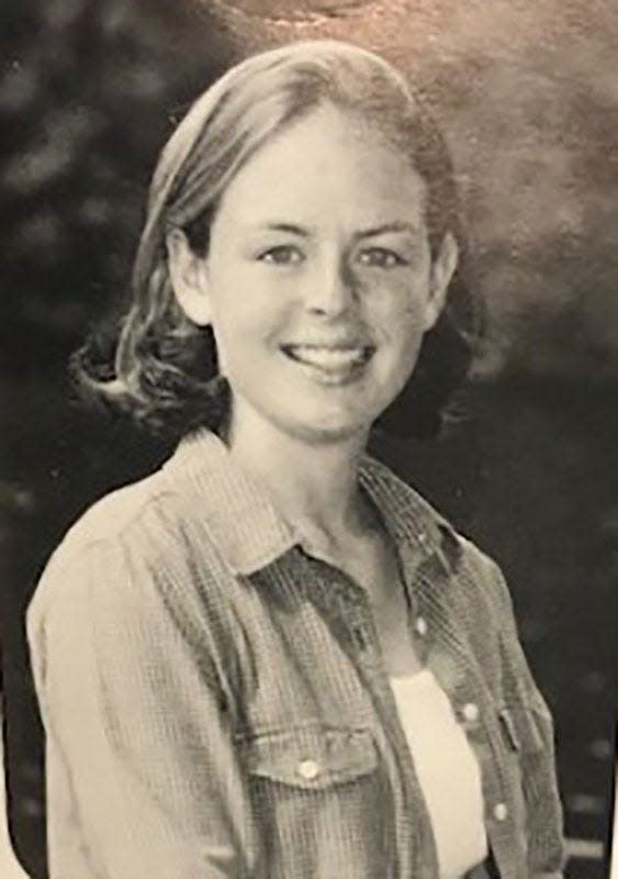 Kalene (Wotton) Brown as a senior at Oakmont Regional High School in 2000.