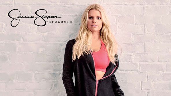Jessica Simpson Debuts New Collection of Workout Clothes