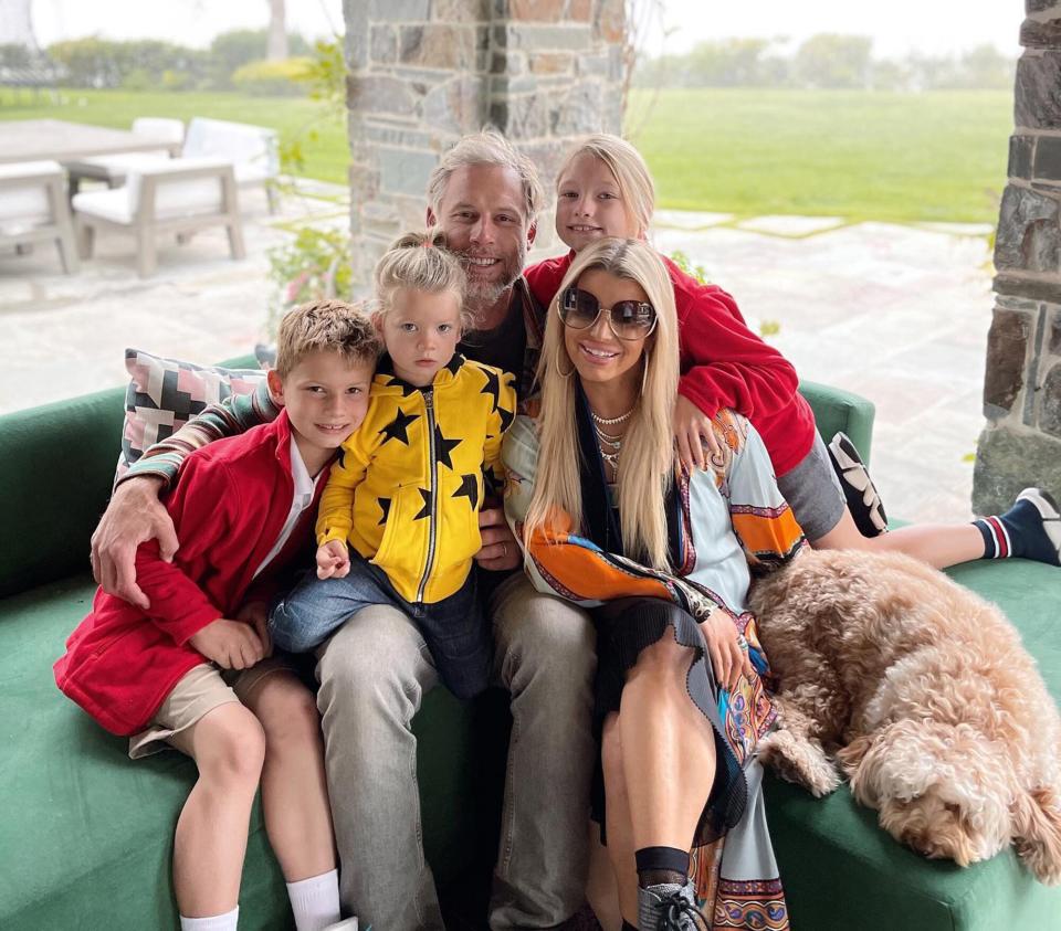 Jessica Simpson and Eric Johnson family