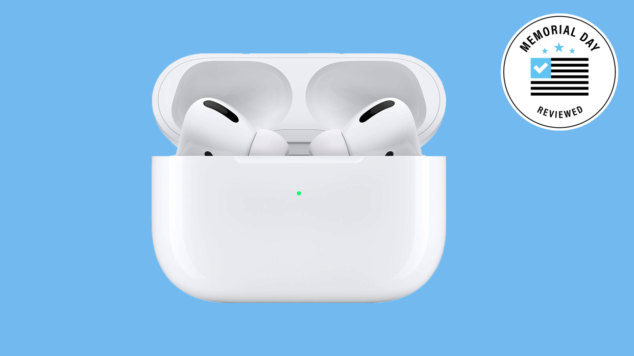 Apple AirPods Pro are on mega sale right now at Amazon for Memorial Day 2022.