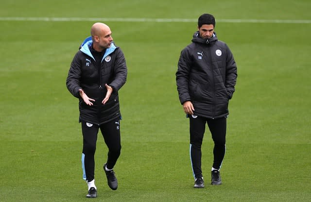 Arteta was assistant to Pep Guardiola at Manchester City before taking his first managerial role