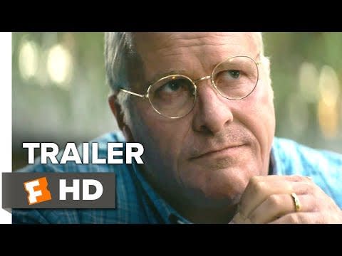 <p><strong>Who's in it... </strong>Christian Bale, Amy Adams, Steve Carell.</p><p><strong>What's it about... </strong>The film tells the story of Dick Cheney who rose to the position Vice President under George W. Bush, and quietly wielded more amounts of power than any other VP had before.</p><p><strong>Perfect if...</strong> You want a slick Hollywood movie telling a dark scandalous tale.</p><p><a href="https://www.youtube.com/watch?v=aSGFt6w0wok" rel="nofollow noopener" target="_blank" data-ylk="slk:See the original post on Youtube;elm:context_link;itc:0;sec:content-canvas" class="link ">See the original post on Youtube</a></p>