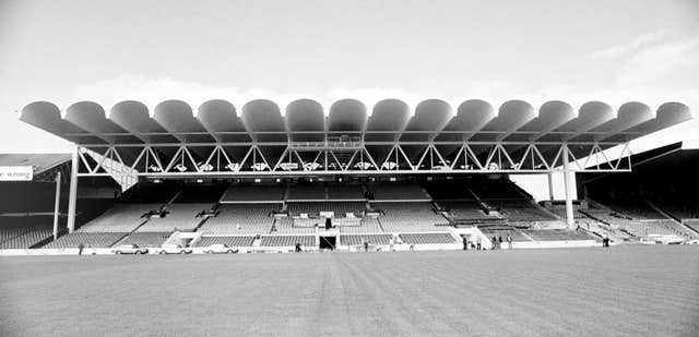 Manchester City’s former ground at Maine Road (Archive/PA)