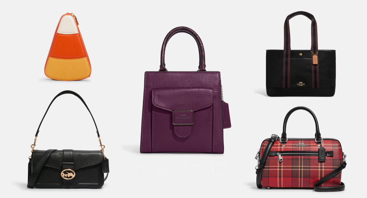 Coach Outlet is having a major flash sale with up to 60% off all fall must-haves (Photos via Coach Outlet)