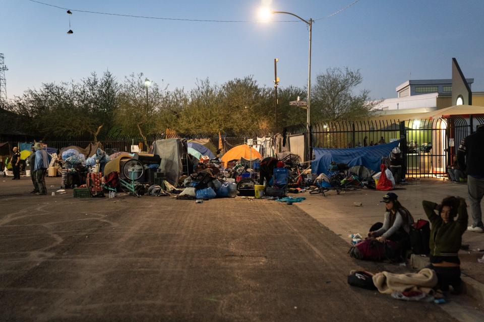 Phoenix cleared the 15th and final block of "The Zone" homeless encampment on Nov. 1, 2023, on Jackson Street from 10th to 11th avenues.