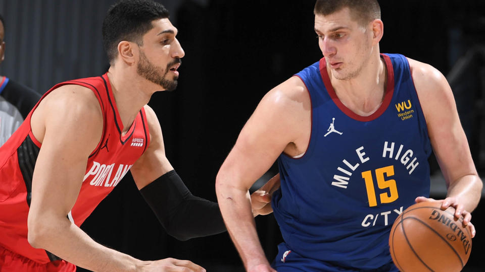 Nikola Jokic was the runaway winner of the 2021 NBA MVP, becoming the first Denver Nuggets player to win the award. (Photo by Garrett Ellwood/NBAE via Getty Images)