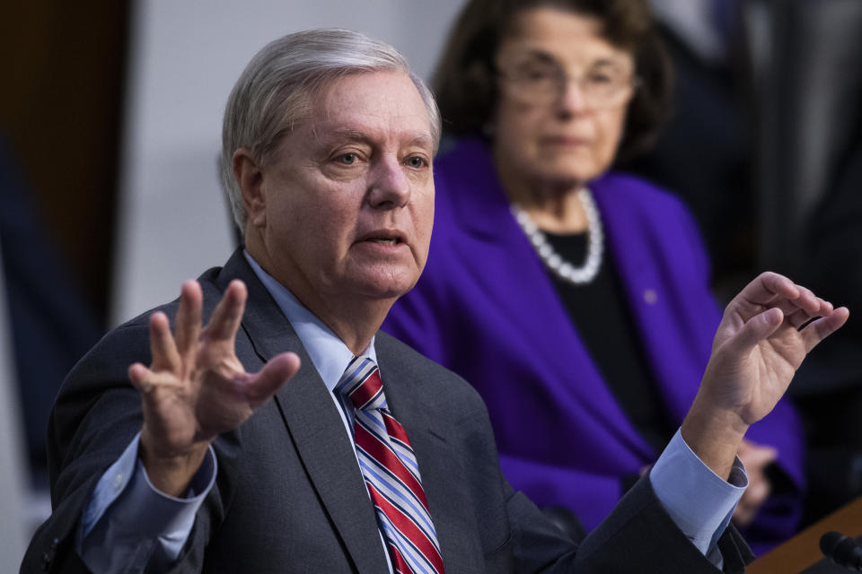 Lindsey Graham and Dianne Feinstein