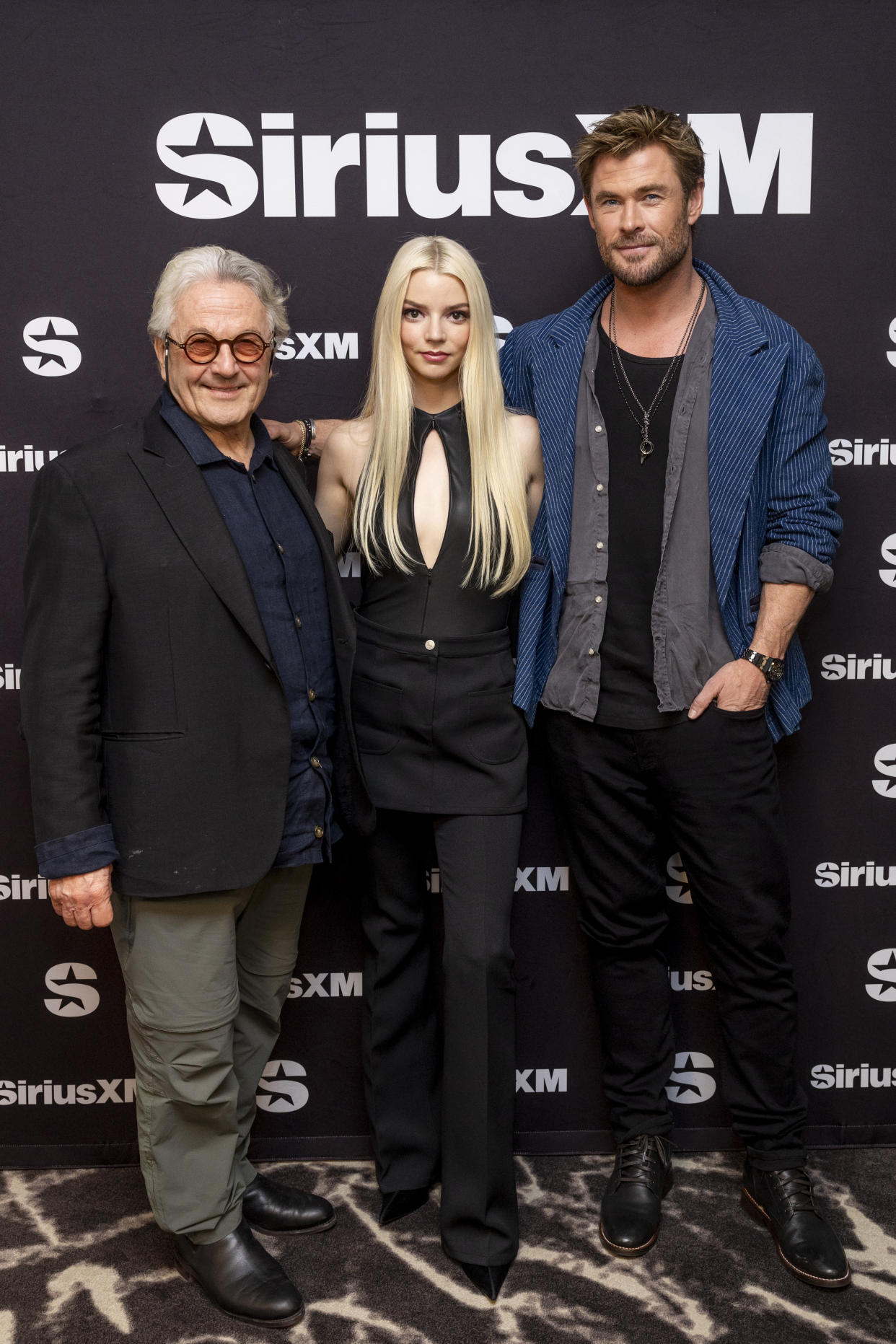 George Miller, Anya Taylor-Joy and Chris Hemsworth appear On SiriusXM's 