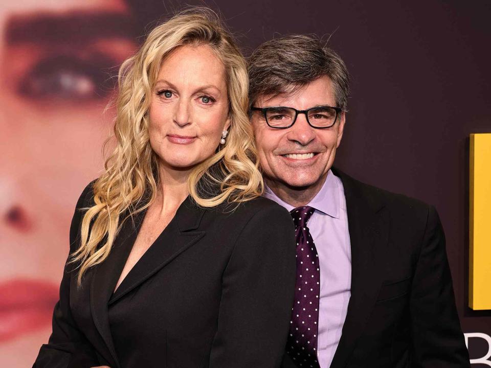 <p>Jamie McCarthy/Getty </p> Ali Wentworth and George Stephanopoulos