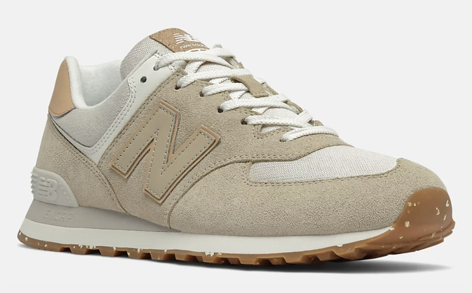 A front view of the New Balance 574. - Credit: Courtesy of New Balance