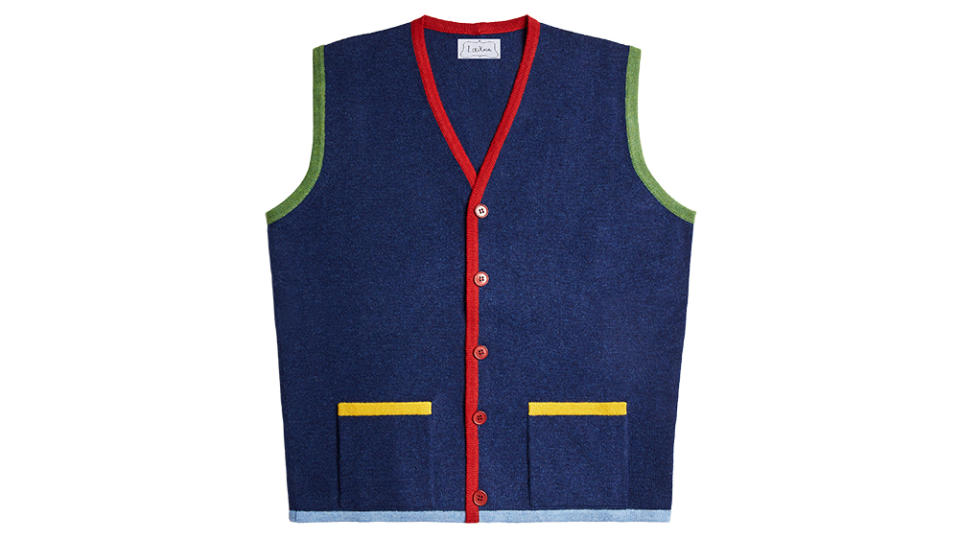 Leorosa wool gilet, 0. - Credit: Leorosa