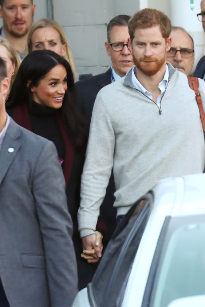 Meghan Markle and Prince Harry land in Sydney