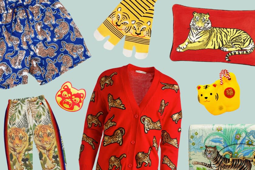 A collage of design trends for the Lunar New Year.