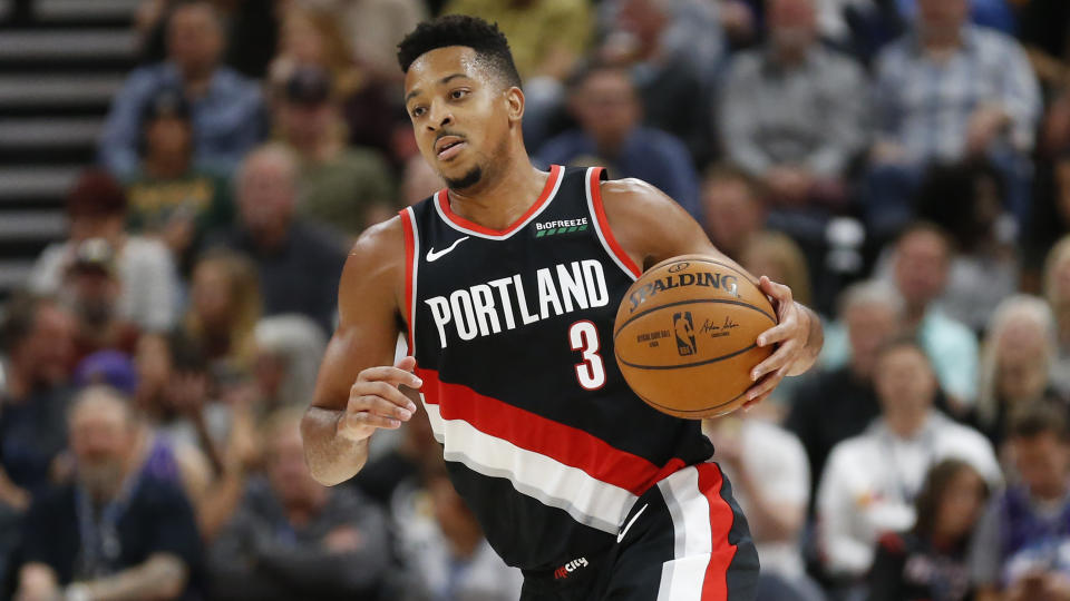 C.J. McCollum。（AP Photo/Rick Bowmer）