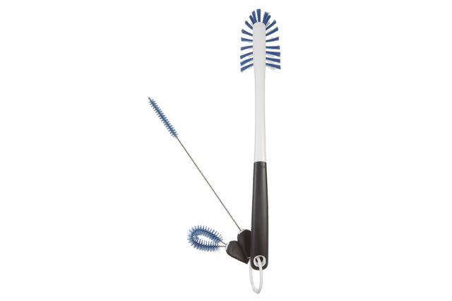 OXO Good Grips One Size All Purpose Scrub Brush with Stiff Outer Bristles,  White, 1 - Pick 'n Save