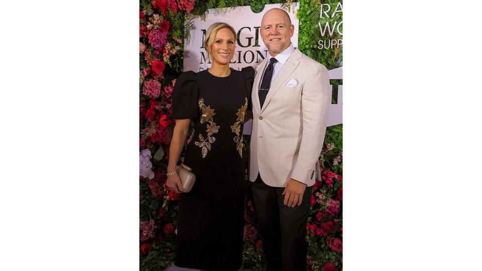 Zara and Mike Tindall at the Magic Millions Racing Women Achievement Awards 