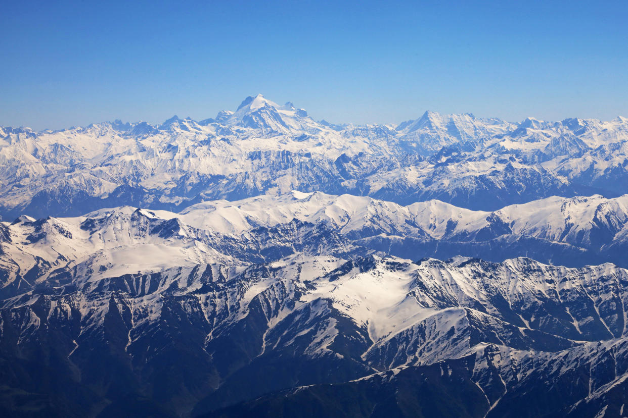 Entre 2011 et 2020, les glaciers de l’Himalaya ont fondu 65% plus vite que lors de la décennie précédente. Photo d’illustration, prise le 22 mai 2023.