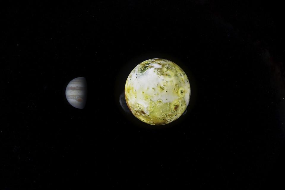 Jupiter and Io - Worlds Beyond Earth