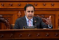 FILE PHOTO: U.S. Rep. Krishnamoorthi questions Ambassador Sondland in Washington