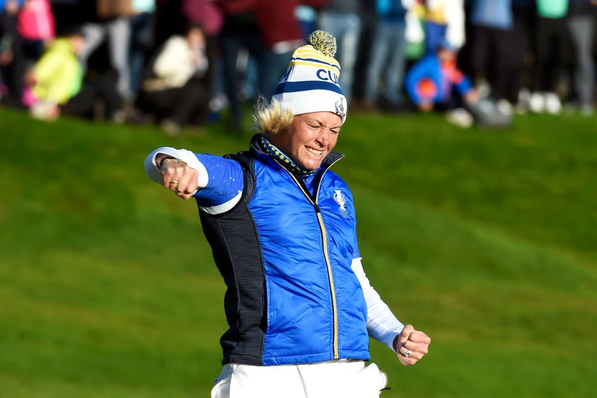 Suzann Pettersen will captain Europe in the next two editions of the Solheim Cup (Ian Rutherford/PA) (PA Archive)