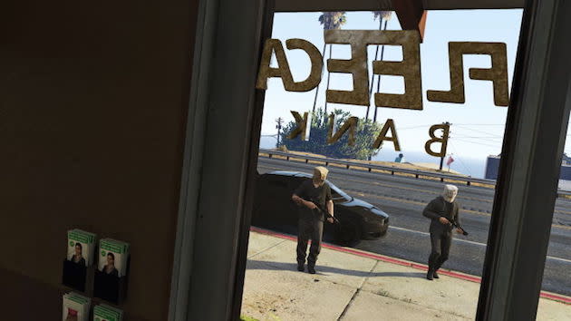 Rockstar teases Grand Theft Auto V's online heists mode for early 2015