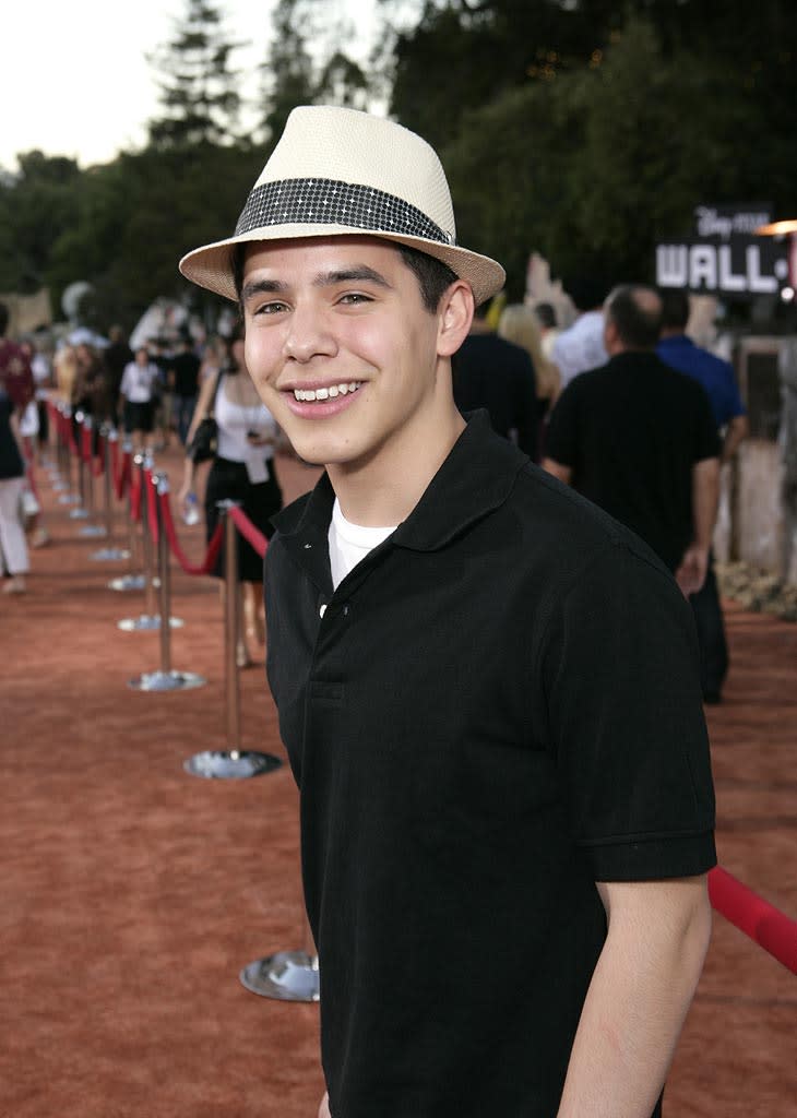 WALL-E Premiere 2008 David Archuleta