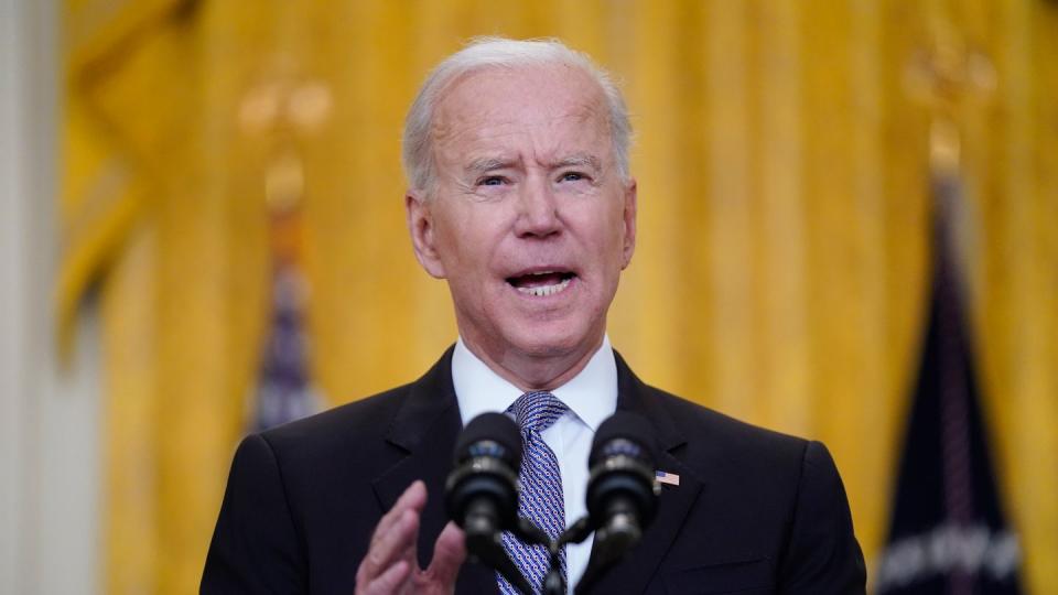 US-Präsident Joe Biden spricht sich im Nahost-Konflikt für eine Waffenruhe aus.