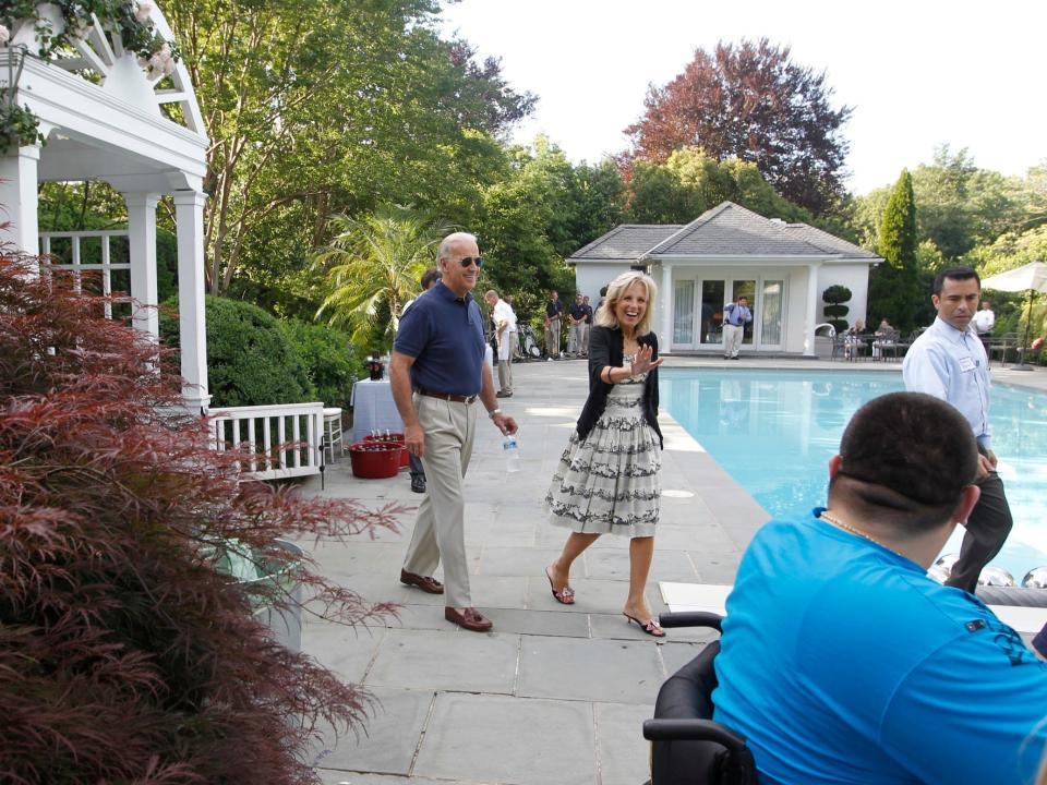 Biden at vice president's residence