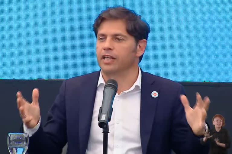 Axel Kicillof, en la inauguración de la Expo Congreso Ciudades para Vivir Bien