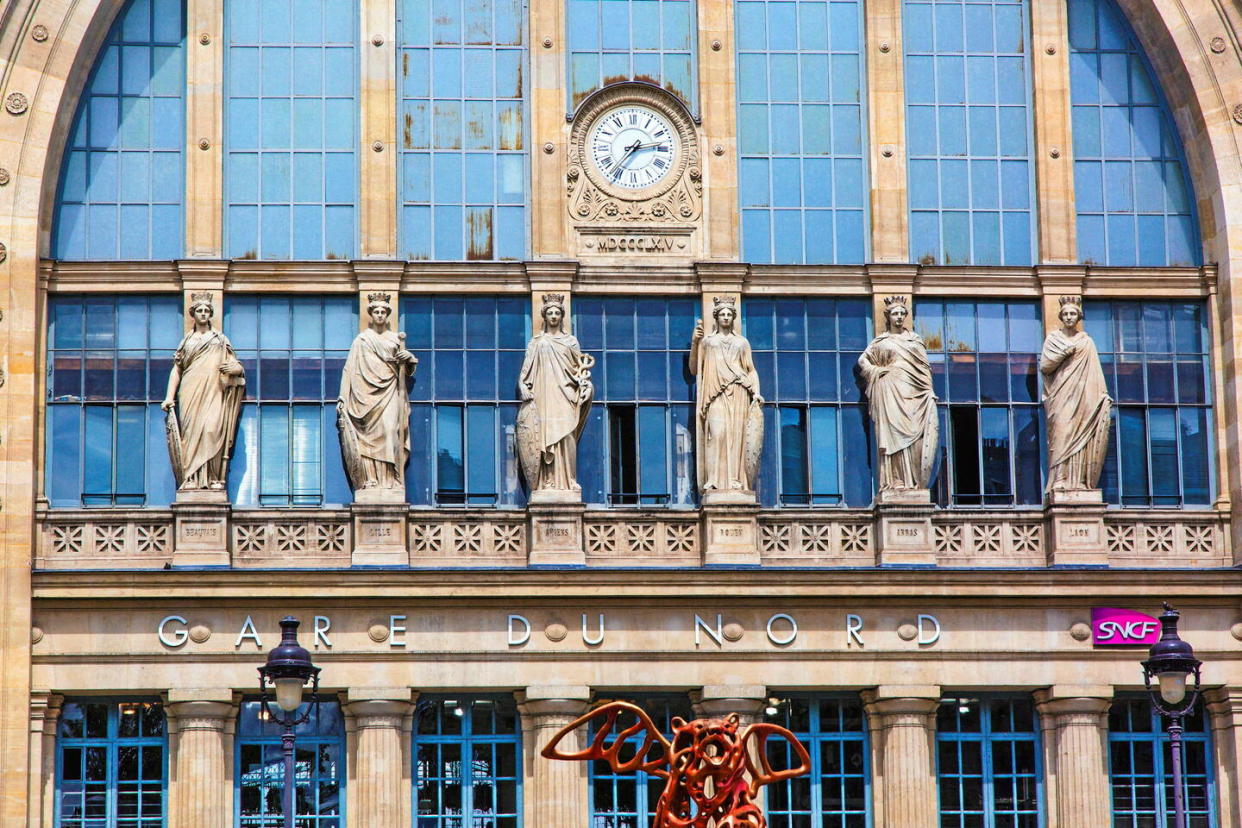 La façade de la gare du Nord à Paris.  - Credit:ANDBZ / ANDBZ/ABACA