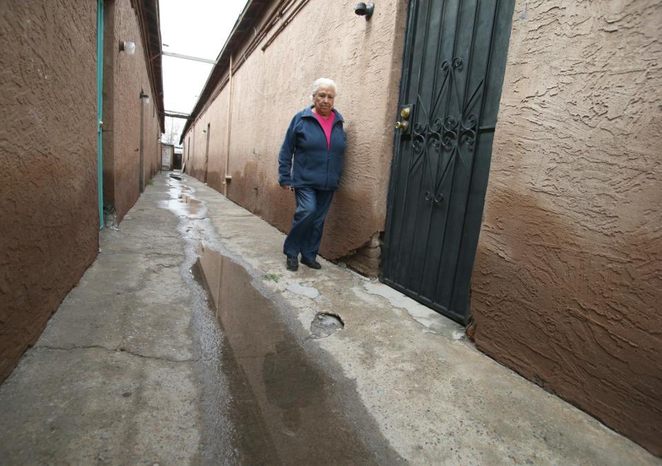 Antonia Morales is one of the last residents of the Duranguito neighborhood