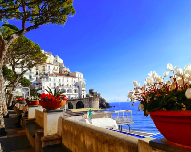 <p>The Amalfi Coast boasts some of the most picturesque views of the Mediterranean. Tour the colorful hillsides of the resort towns that line the Italian coast together for a memorable getaway and book a stay at the famed <a href="https://go.skimresources.com?id=113896X1572730&xs=1&url=https%3A%2F%2Fwww.tripadvisor.com%2FHotel_Review-g194863-d195499-Reviews-Le_Sirenuse_Hotel-Positano_Amalfi_Coast_Province_of_Salerno_Campania.html&sref=https%3A%2F%2Fparade.com%2F1002608%2Fmarynliles%2Fbest-anniversary-getaways%2F" rel="noopener" target="_blank" data-ylk="slk:Le Sirenuse;elm:context_link;itc:0;sec:content-canvas" class="link ">Le Sirenuse</a> hotel in Positano to really go all out for your anniversary.</p>