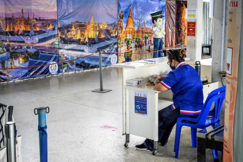 A boat tour vendor in Bangkok. Thailand relies on tourism for 20 per cent of its GDP - getty