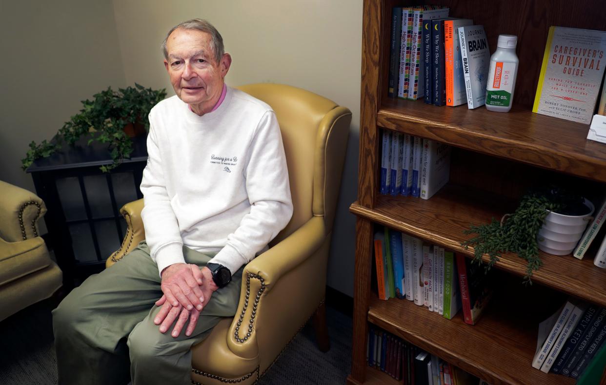 Dr. Rolf Lulloff, co-founder of the Brain Center of Green Bay, is pictured at the nonprofit center.