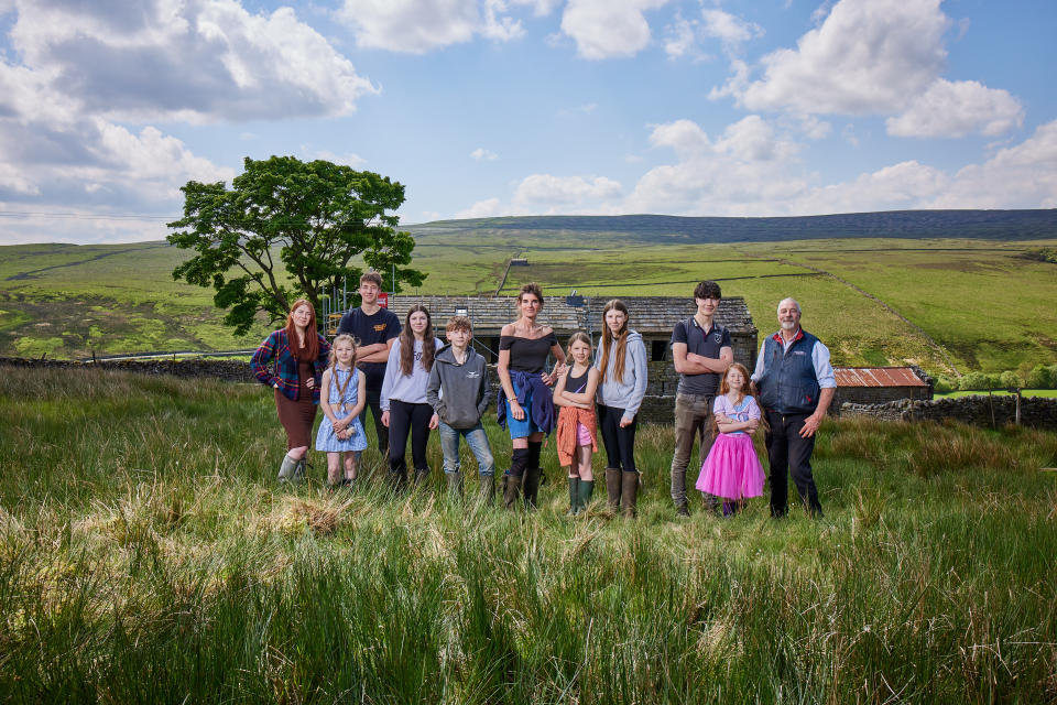 Our Farm Next Door: Amanda, Clive and Kids is coming to our screens soon. (Matt Davis/Channel 4)