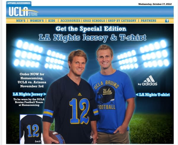 PHOTO: UCLA's all-blue unis are actually kind of slick 