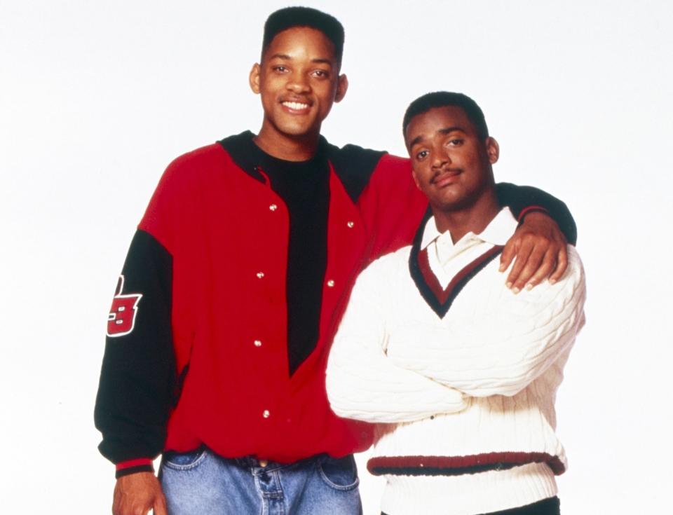 Will Smith and Alfonso Ribeiro in 'The Fresh Prince of Bel-Air,' which aired its series finale 25 years ago (Photo: Chris Haston/NBC/Courtesy Everett Collection)