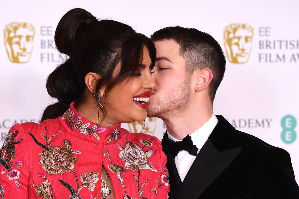 Nick Jonas and Priyanka Chopra 