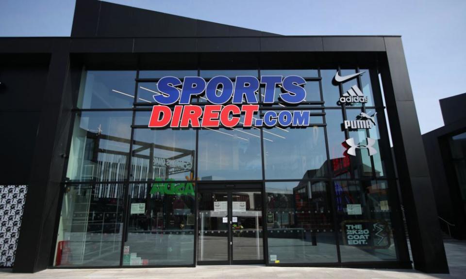 A Sports Direct store